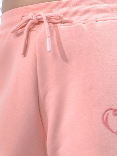 Tapered Fit Pink Joggers