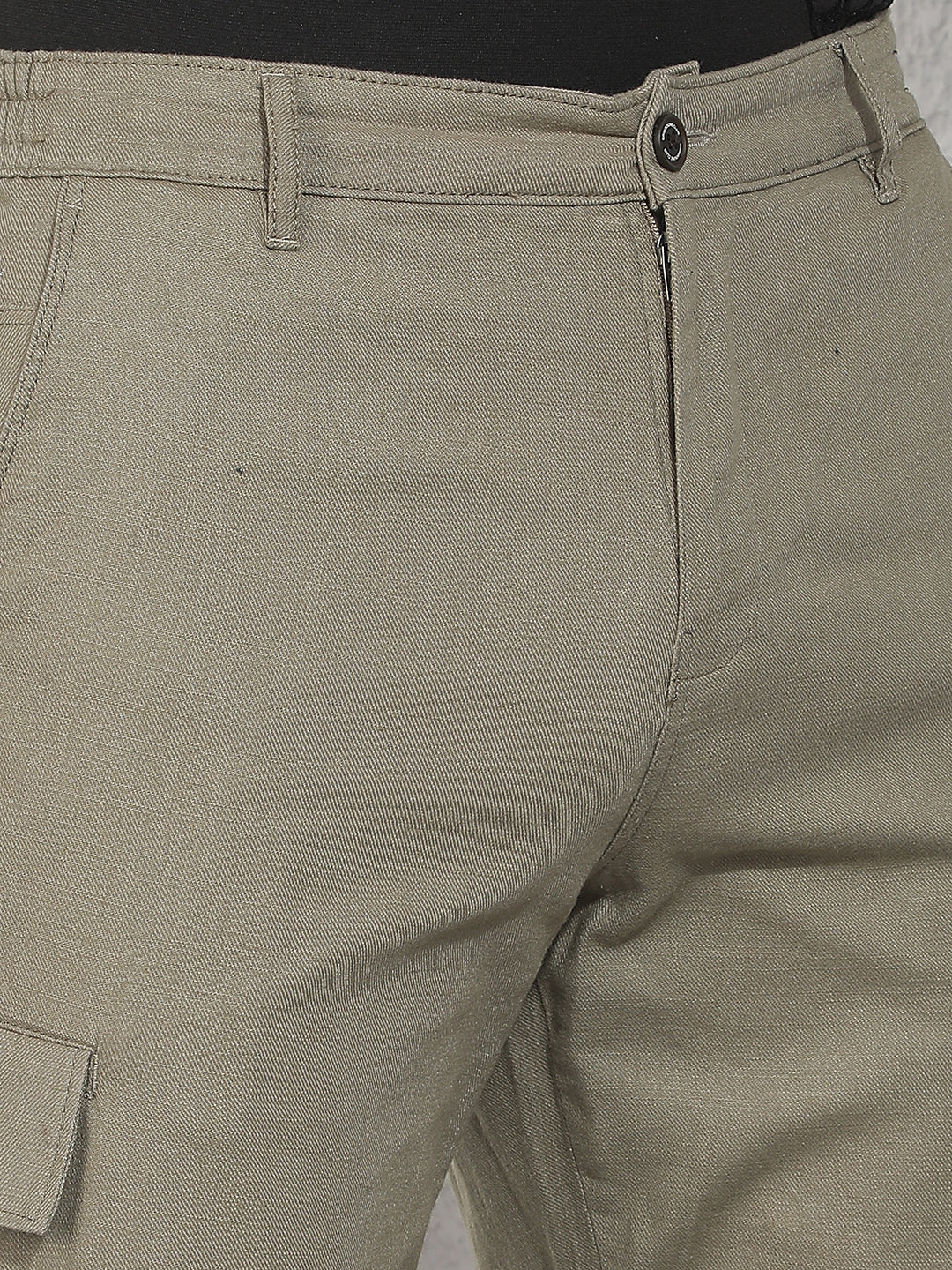 Olive 100% Cotton Shorts