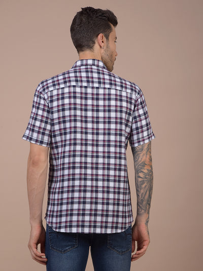 Red Checked 100% Cotton Shirt
