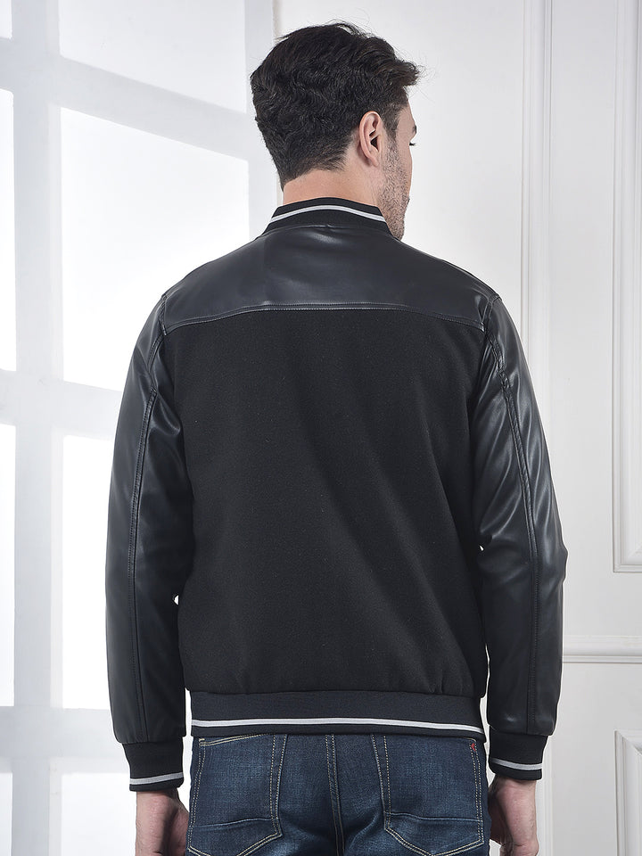 Black Classic Varsity Jacket