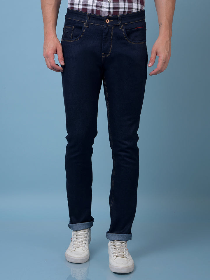 Elevated Navy blue Jeans