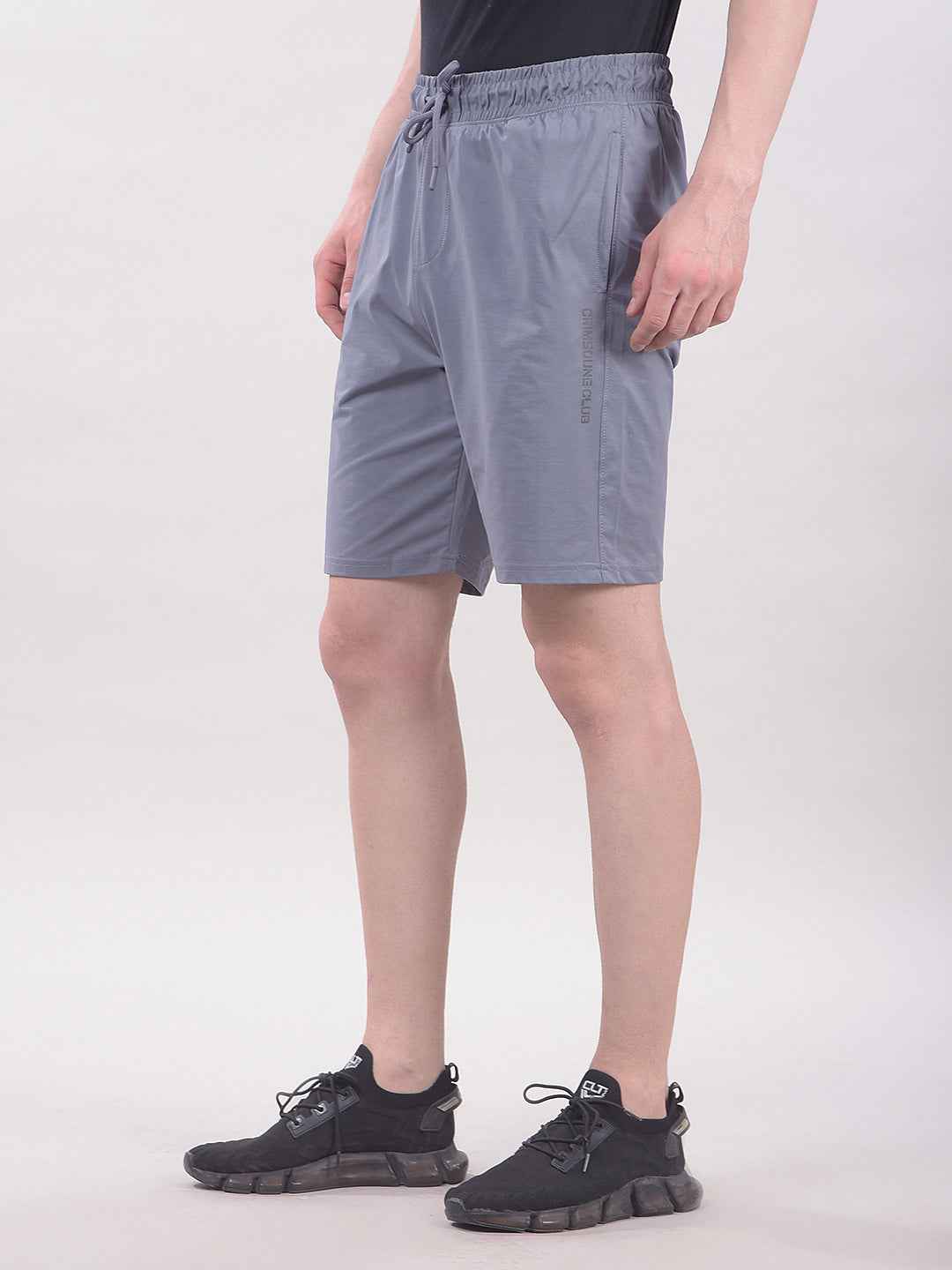 ApexAsh Grey Drawstring Shorts