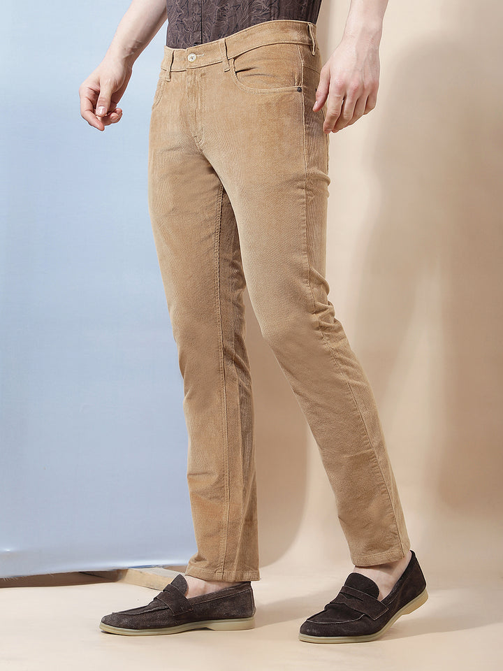 Essential Safari Khaki Corduroy Trousers