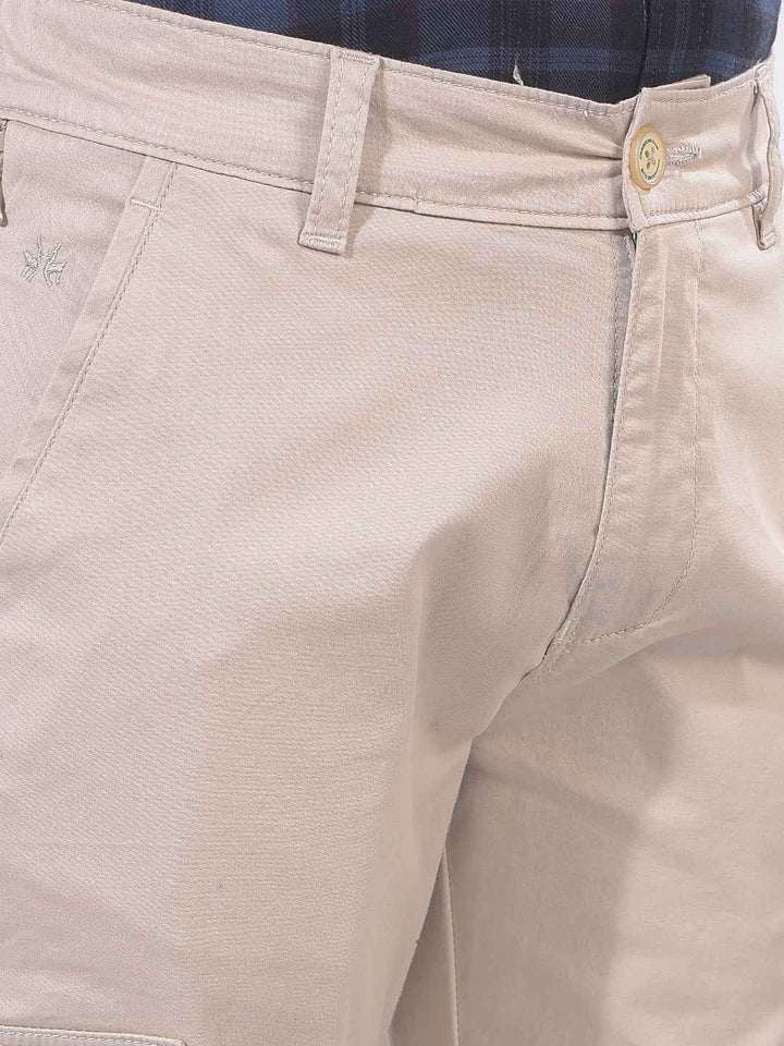 Khaki Cargo Trousers