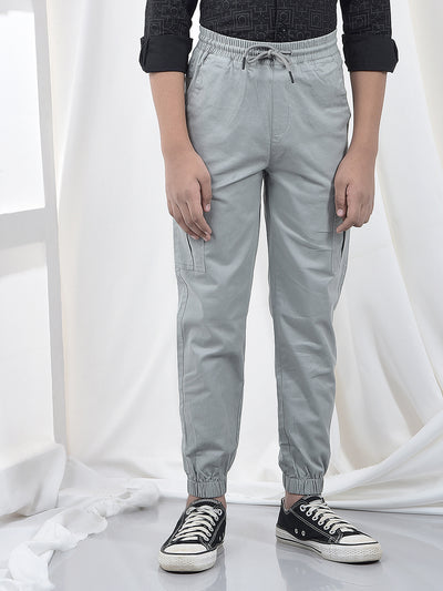 Urban Drift Grey Cargo Joggers