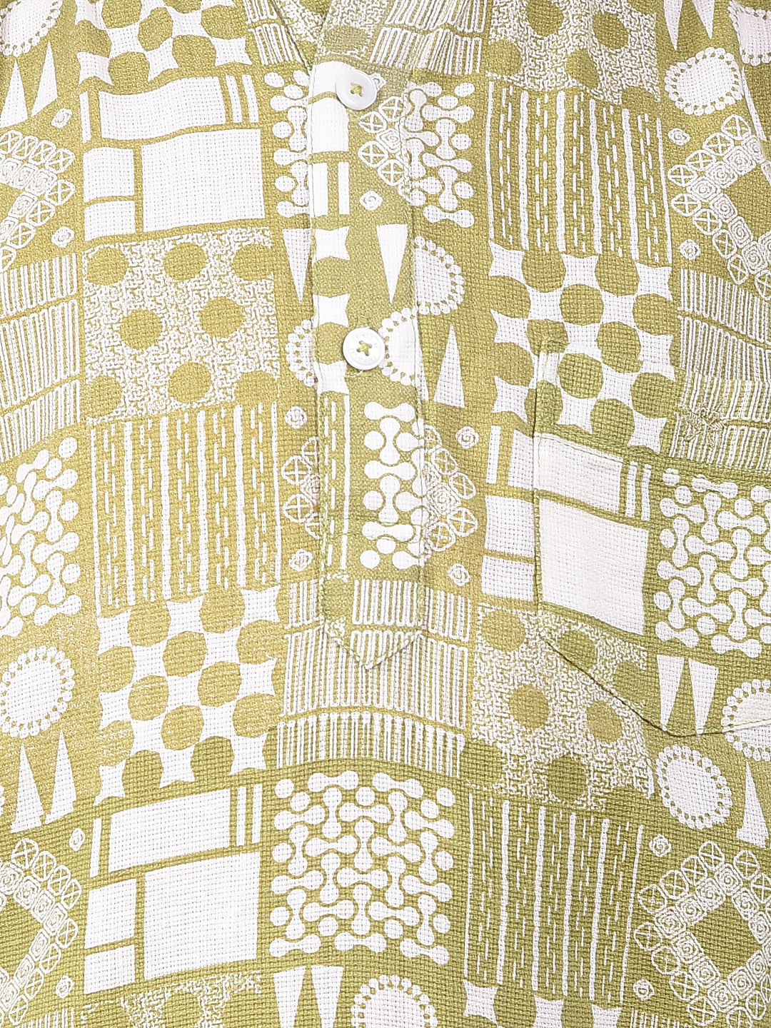 Swanky Green Printed Kurta