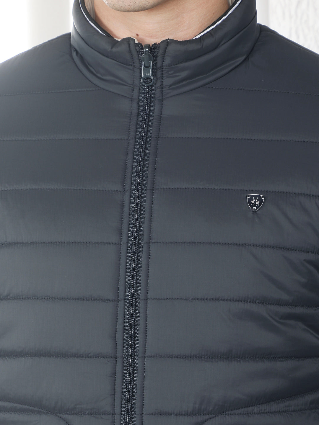 Black Quilted Reversible Jacket