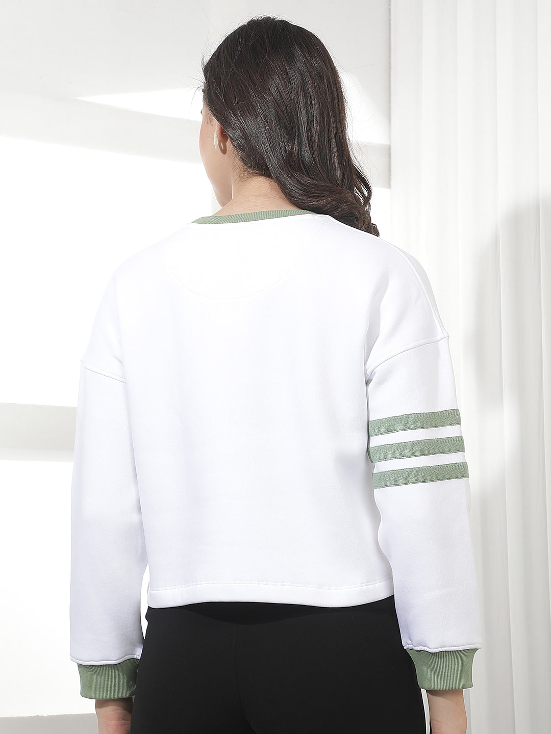 Off White Graphic Print Sweatshirt