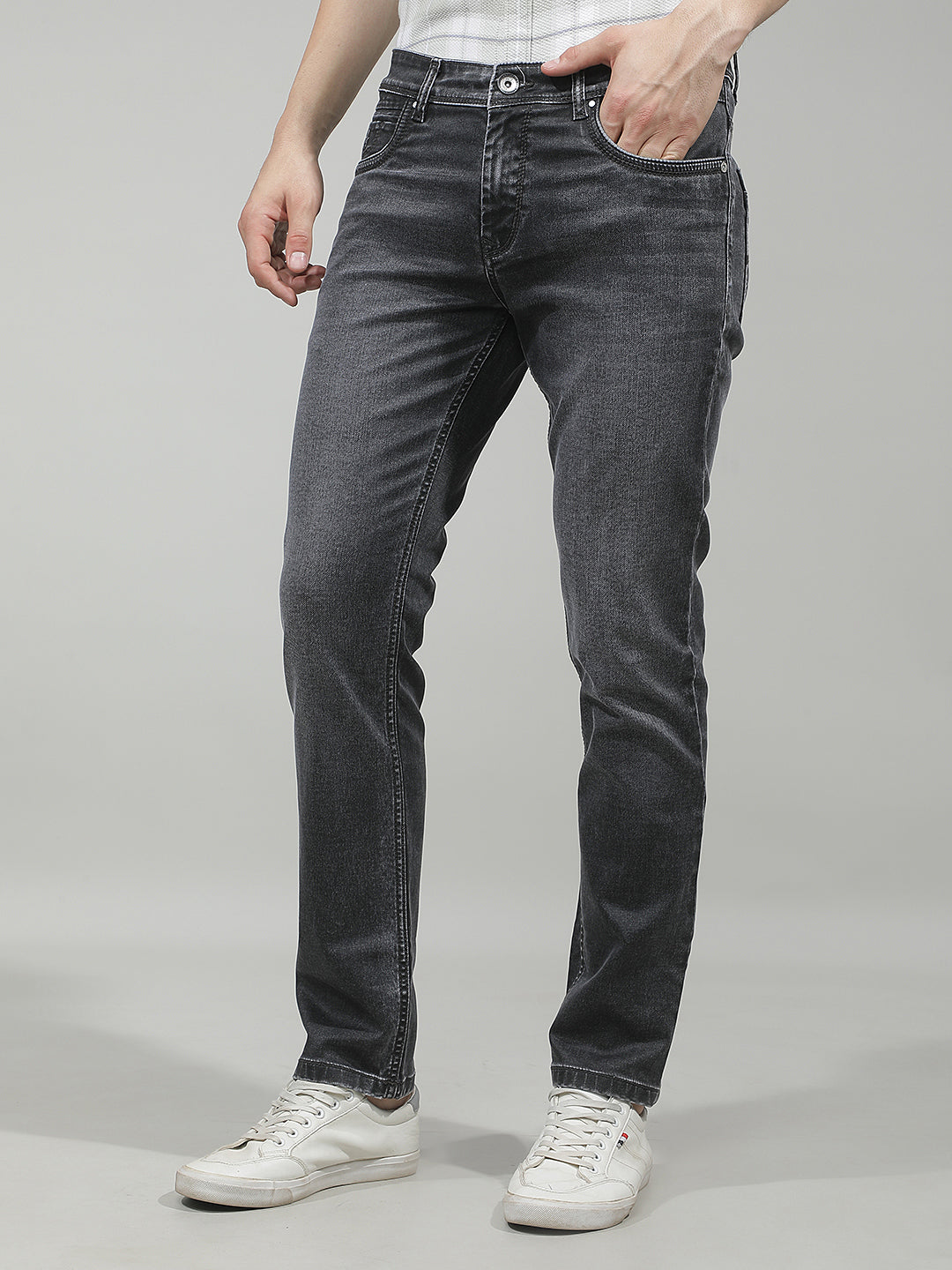 Cast Iron Grey Jeans