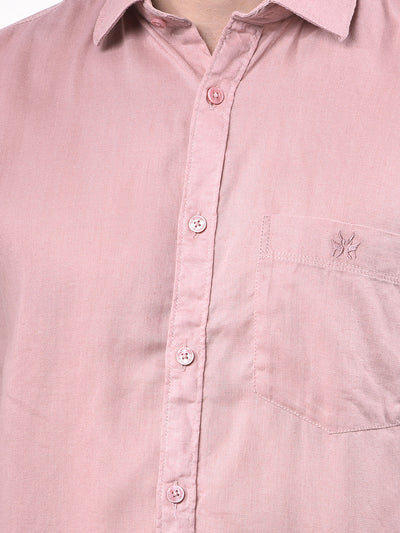 Warm Blossom Linen Summer Shirt
