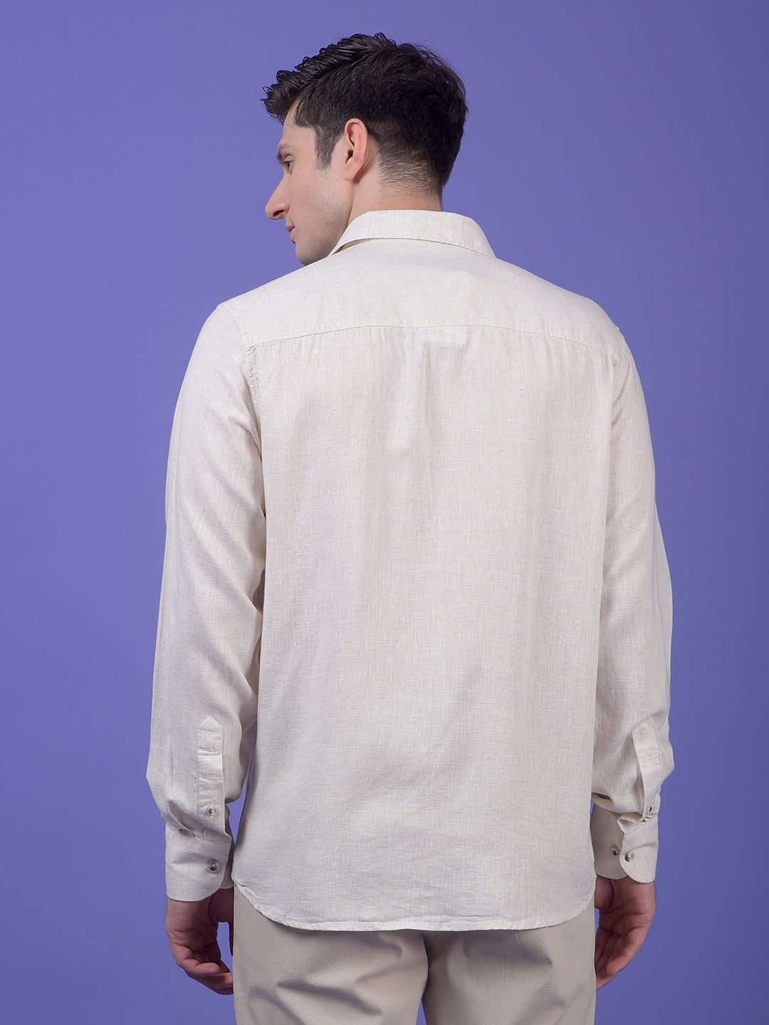 Off White Linen Shirt