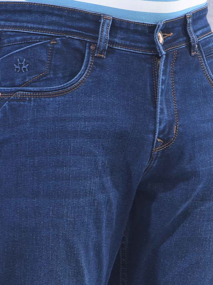 Vintage Blue Straight Jeans