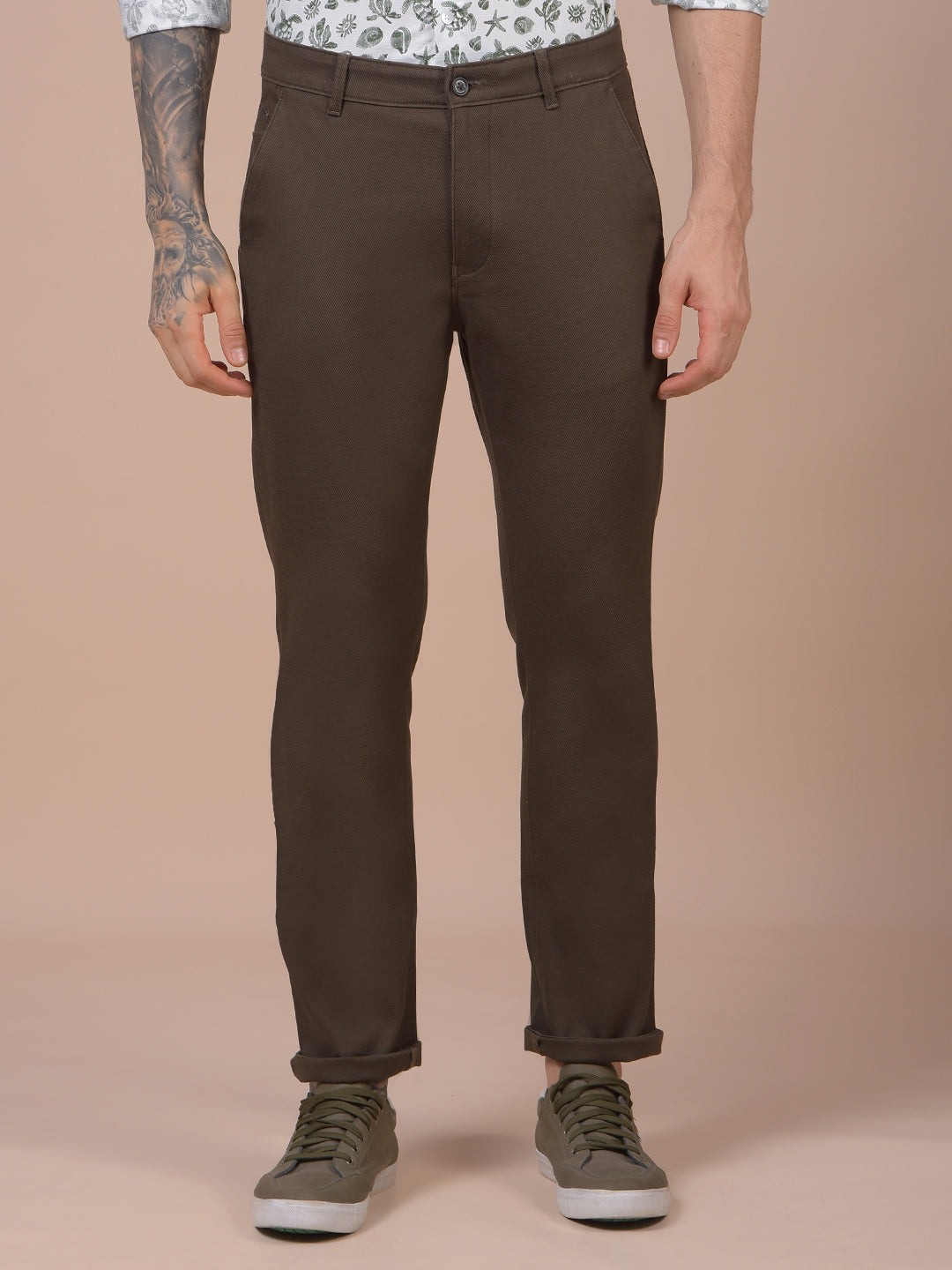 Vivid Brown Trousers