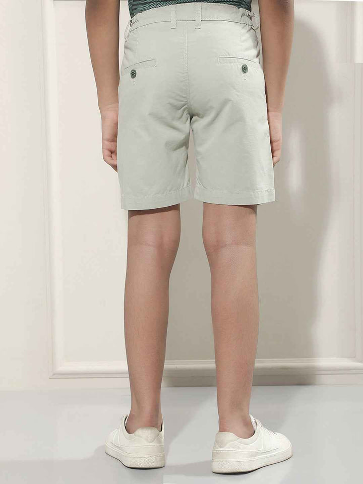 Sage Green 100% Cotton Shorts