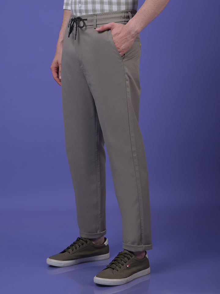 Modern Grey Chinos Trouser