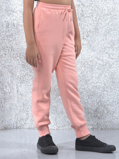 Tapered Fit Pink Joggers