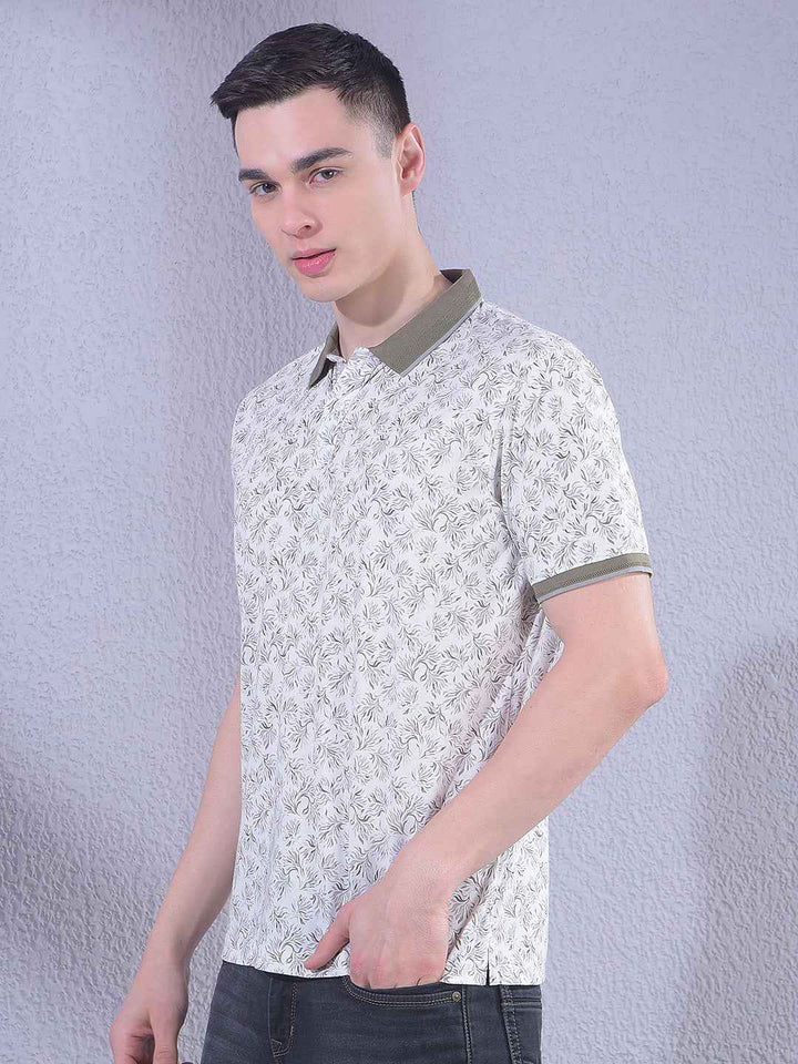 Grey Printed T-Shirt