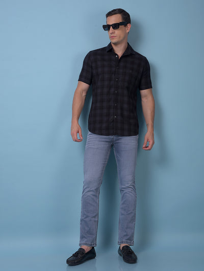 Grey Straight Jeans