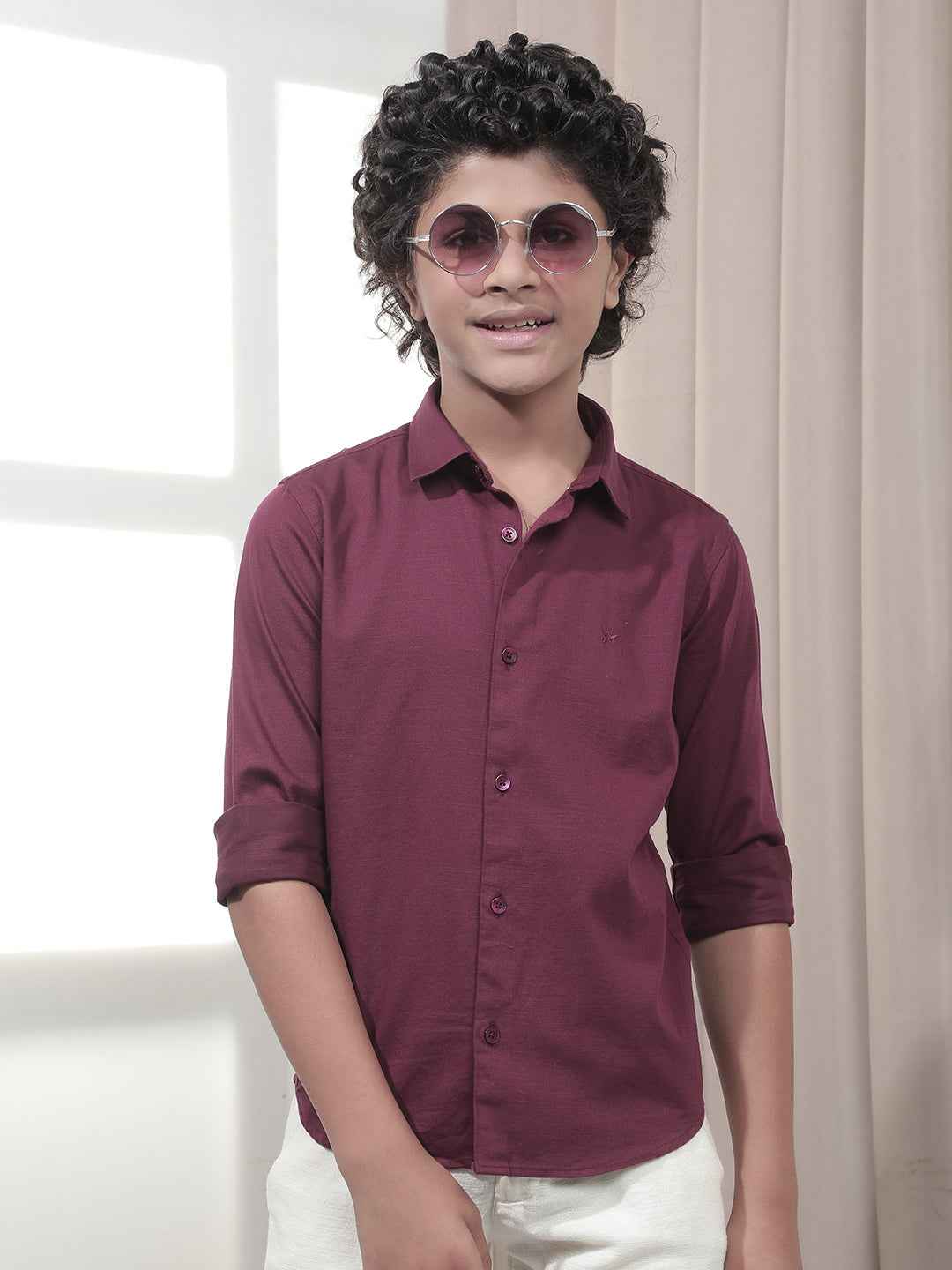 Classic Wine Shade Shirt