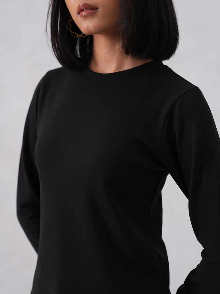 Classic Black Long Sleeve T-Shirt