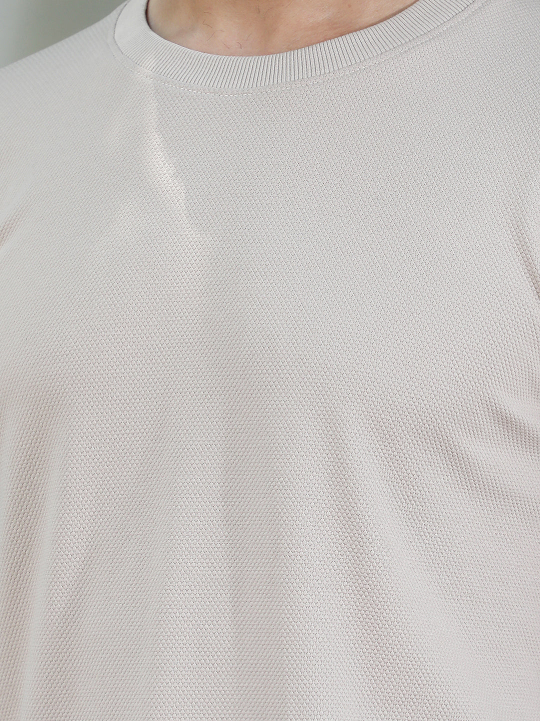 Refined Warm Sand Beige Sweatshirt