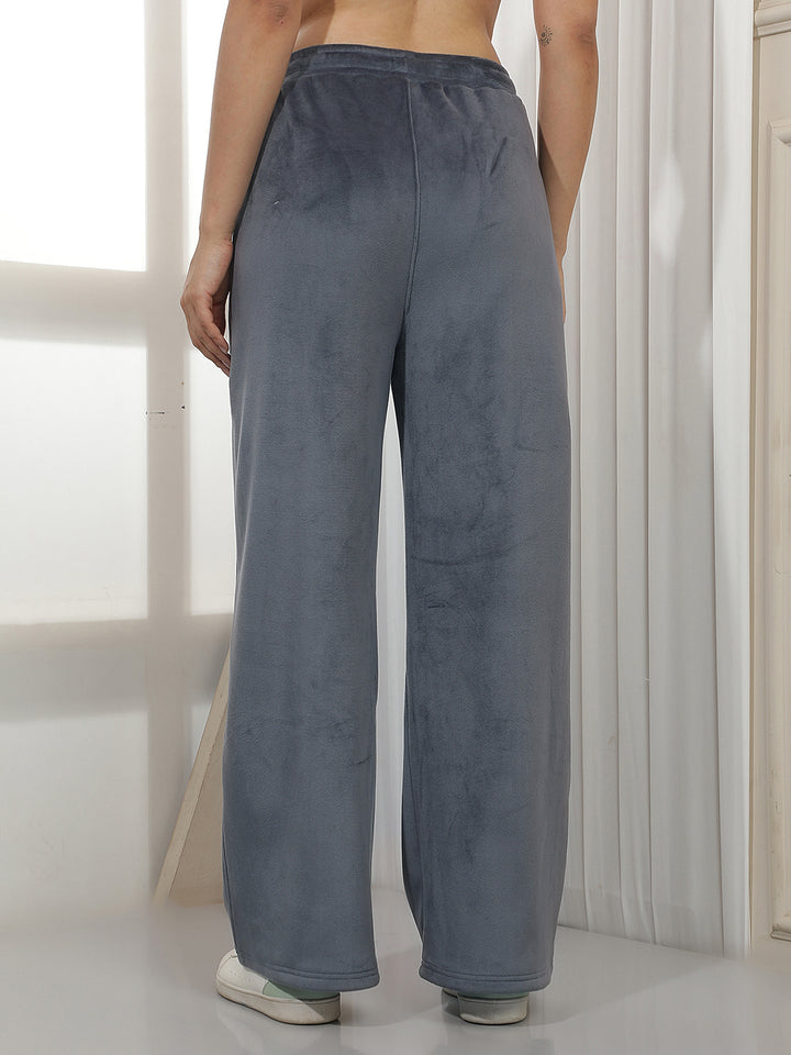 Tailored Fog Grey Knitted Trackpant