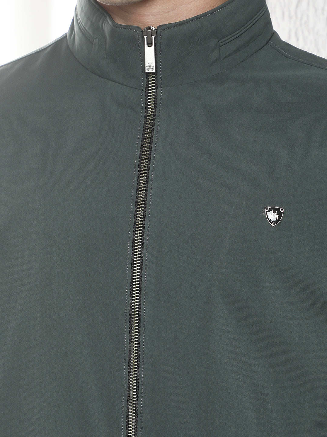 Essential Emerald Green Bomber Jacket