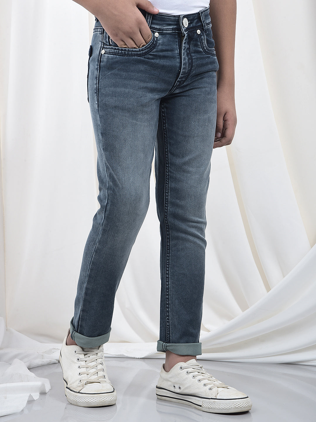 Blue Jeans-Boys Jeans-Crimsoune Club