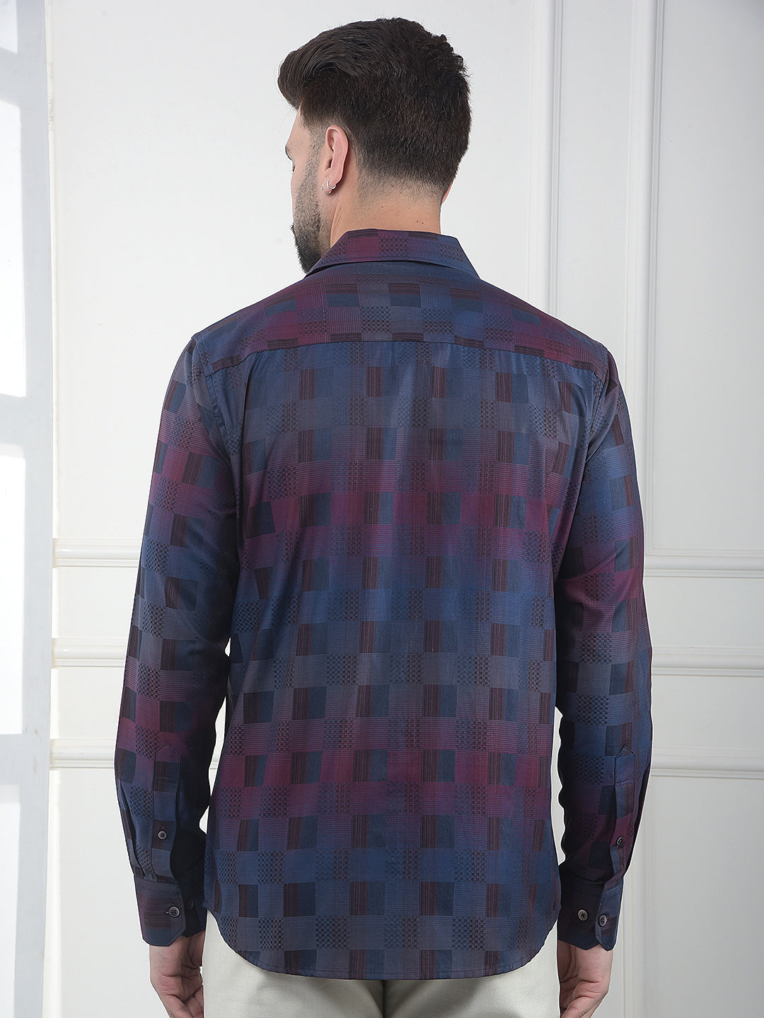 Mult-Color Printed 100% Cotton Shirt