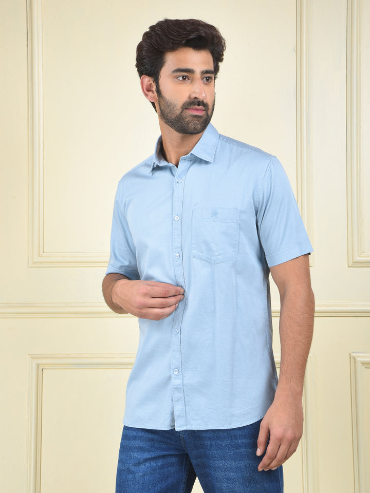Modern Classic Blue Shirt