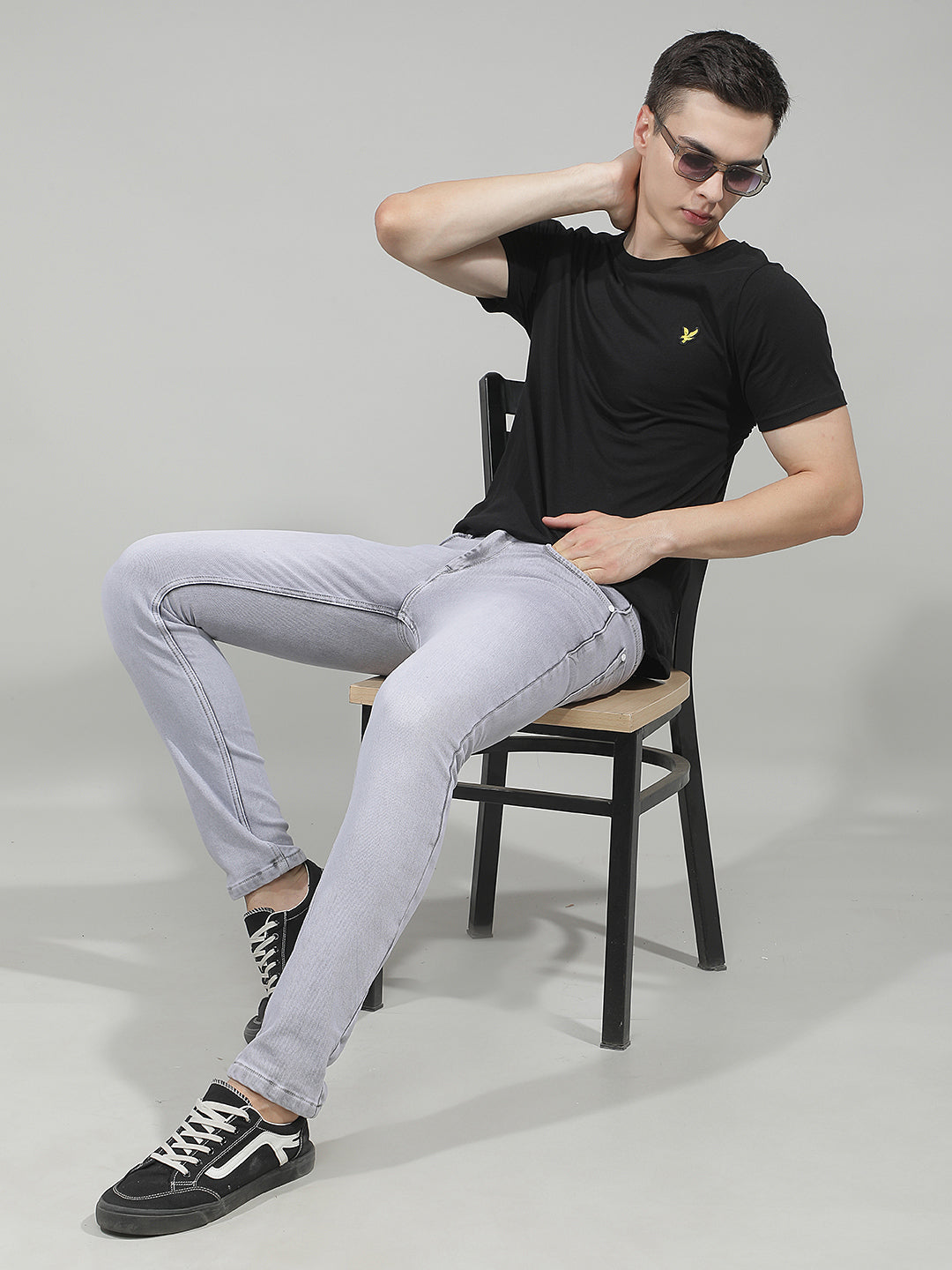 Heather Charcoal Grey Jeans