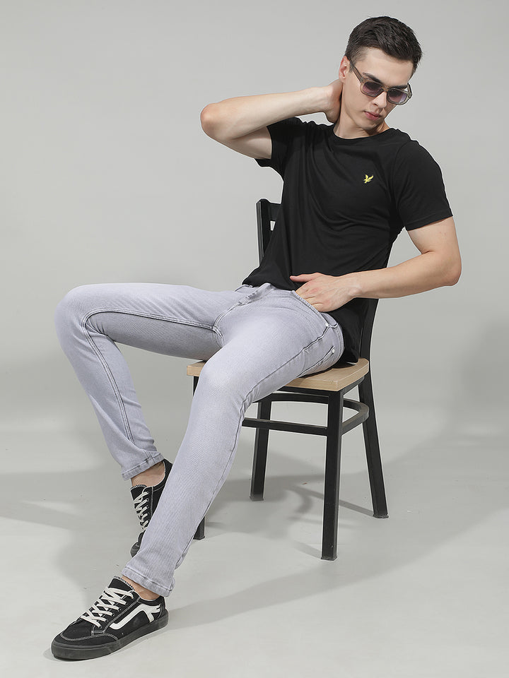 Heather Charcoal Grey Jeans