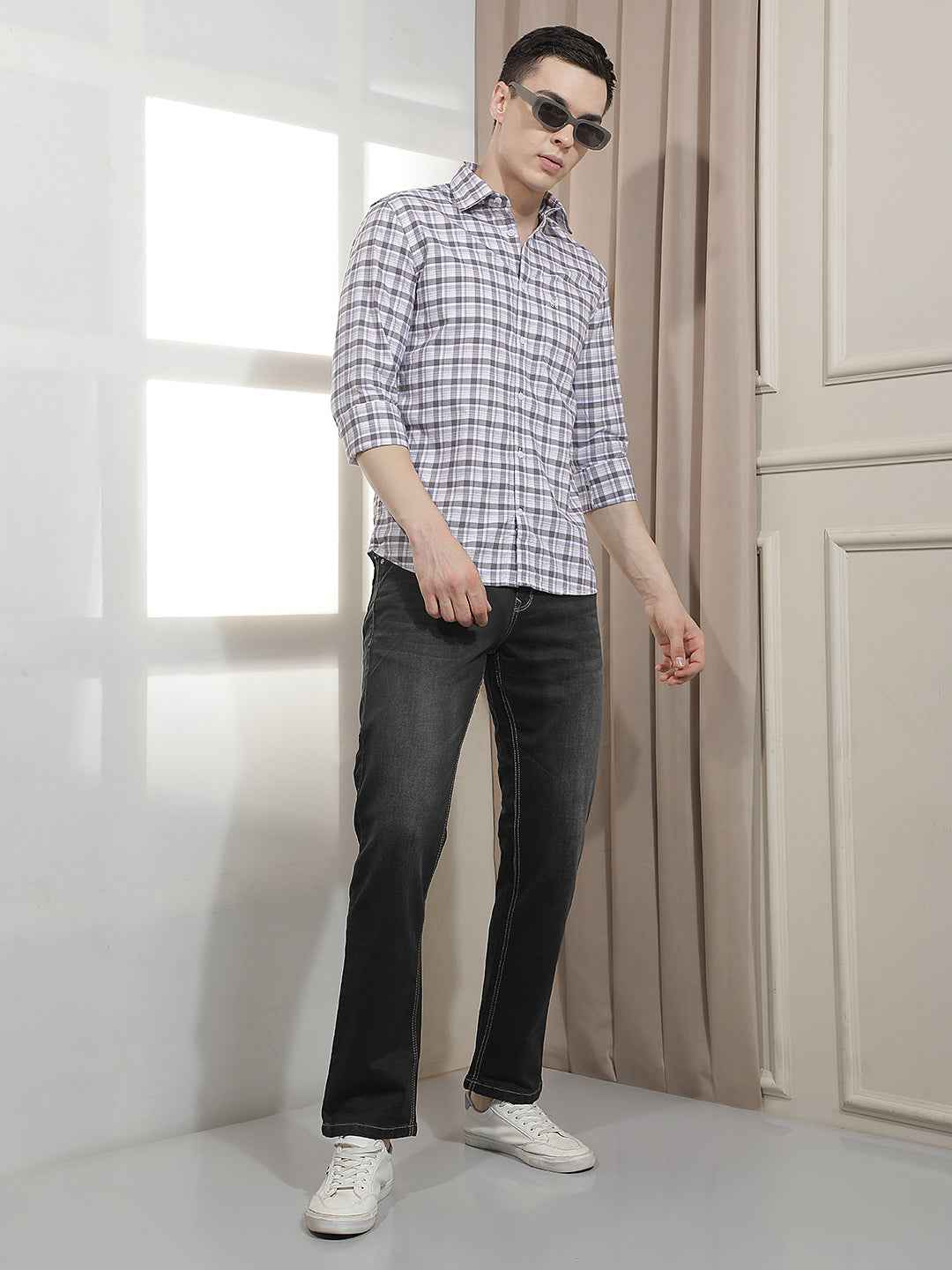 Black Straight Jeans