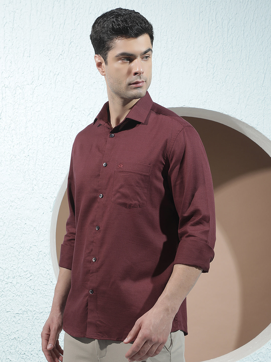Maroon Everyday Casual Shirt