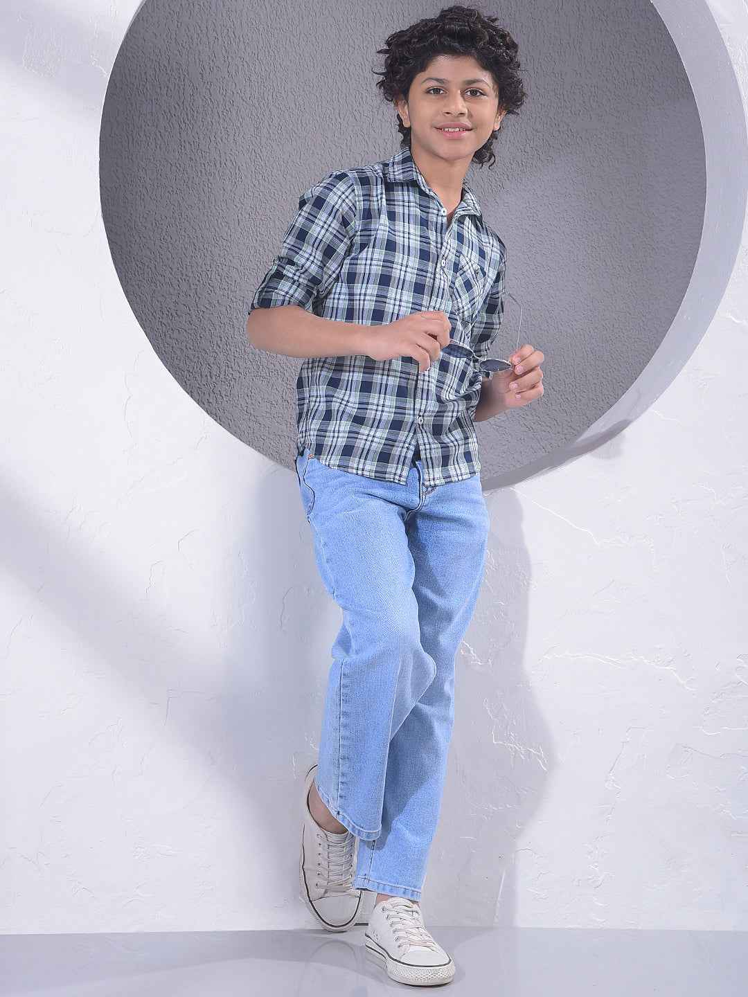 Midnight Blue Loose Baggy Jeans