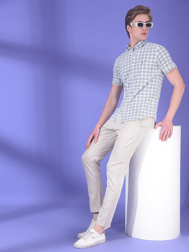 Sandstone Beige Chino Trousers