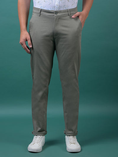 Green Printed Trousers