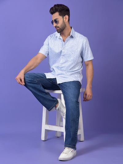 Blue Baggy Jeans