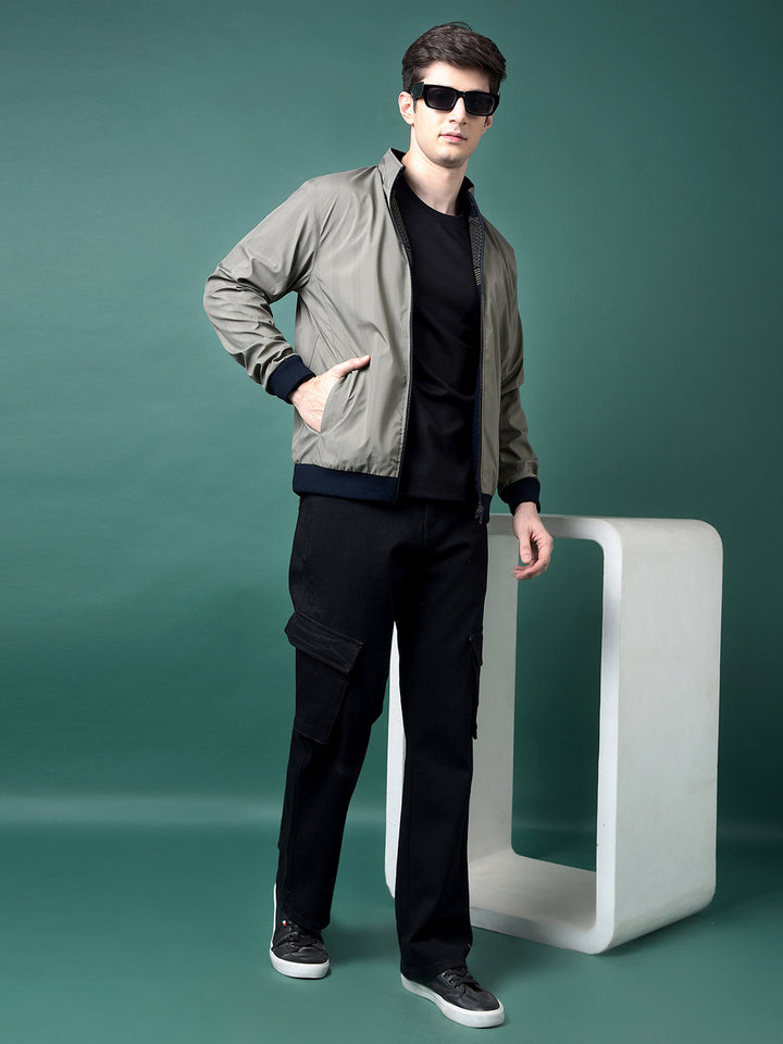 Green Reversible Jacket-Men Jackets-Crimsoune Club