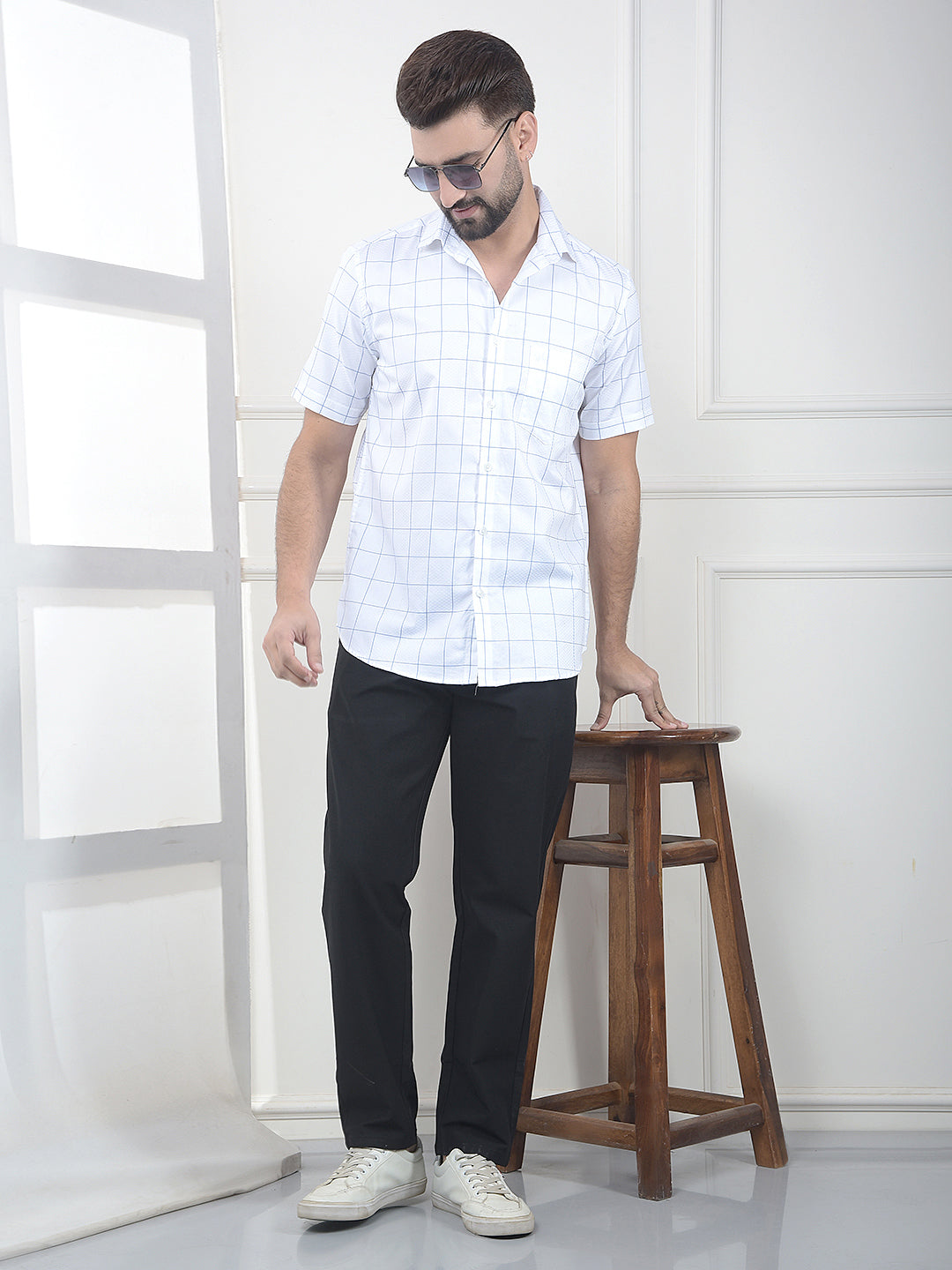 Black Knitted Trousers