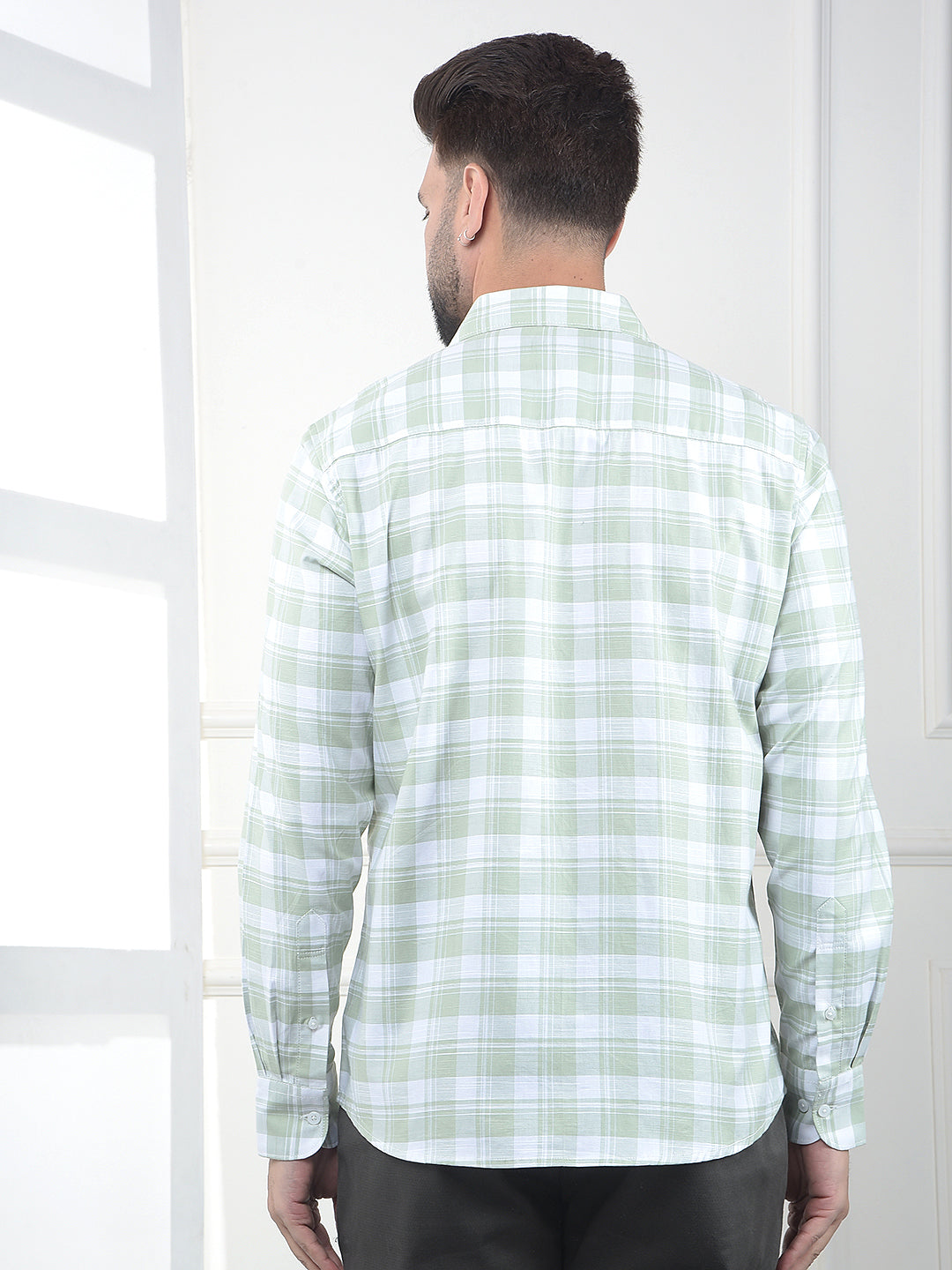 Limeade Green Checked Shirt