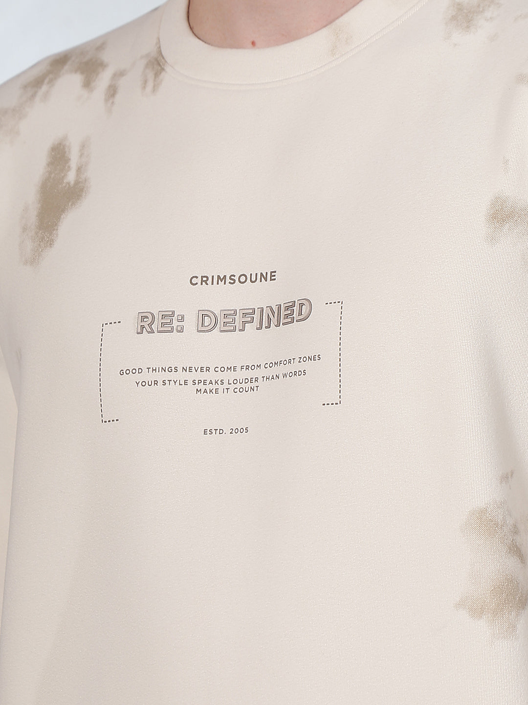 Off White Graphic Print Sweatshirt