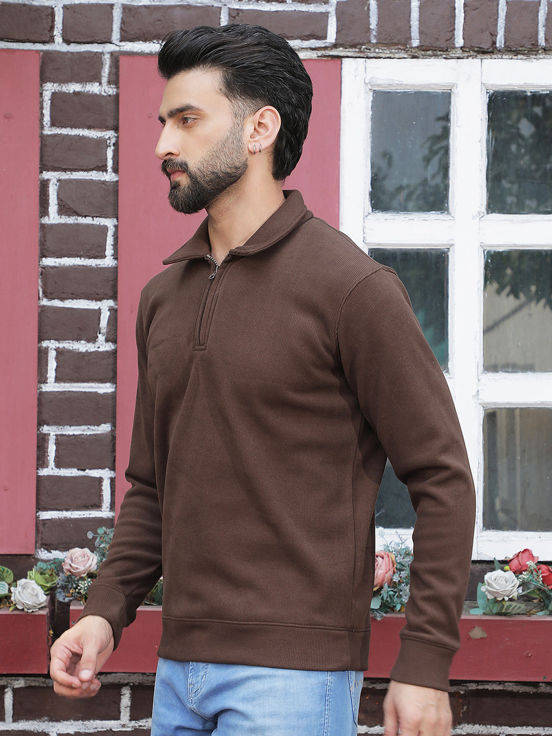 Luxe Mocha Brown Sweatshirt