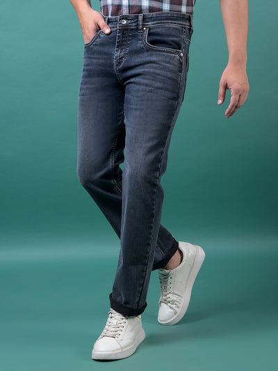Carbon Grey Clean Look Jeans