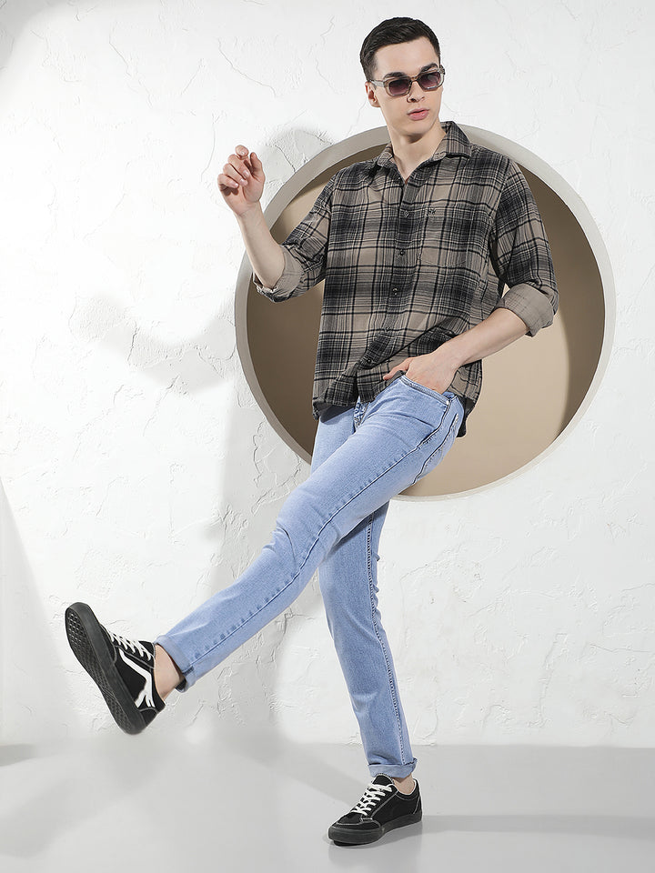 Modern Sky Sapphire Blue Jeans