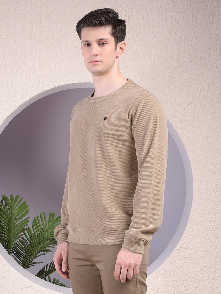 Desert Haze Textured Sweatshirt