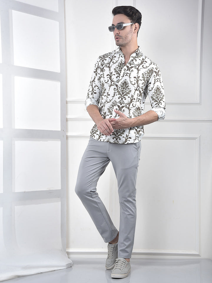 Grey Smart Trousers