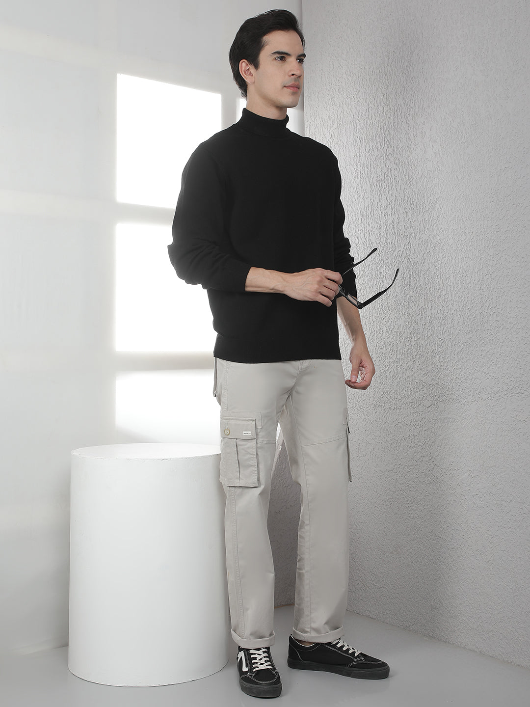 Black Turtle Neck Sweater