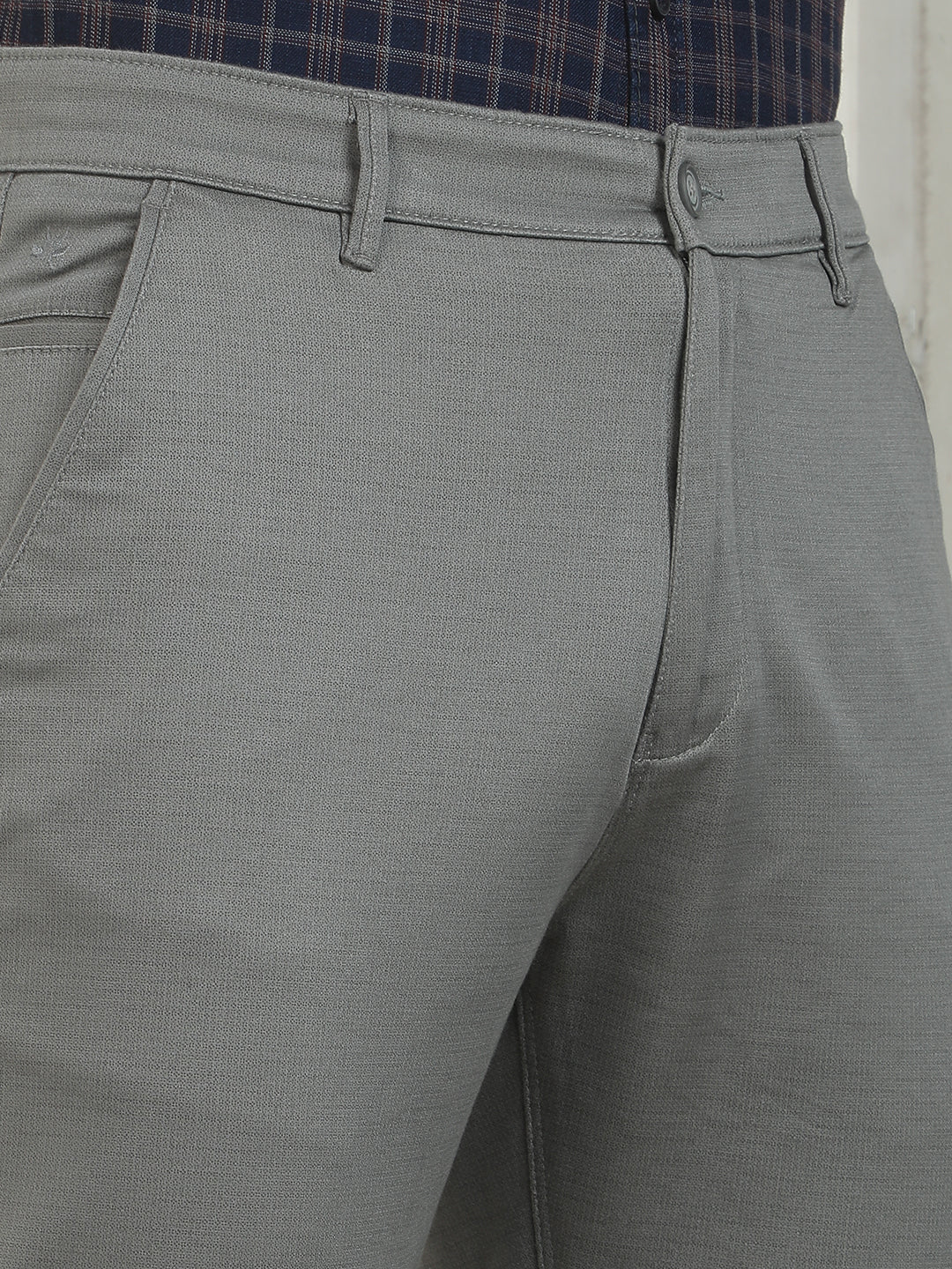 Urban Iron Grey Printed Trousers