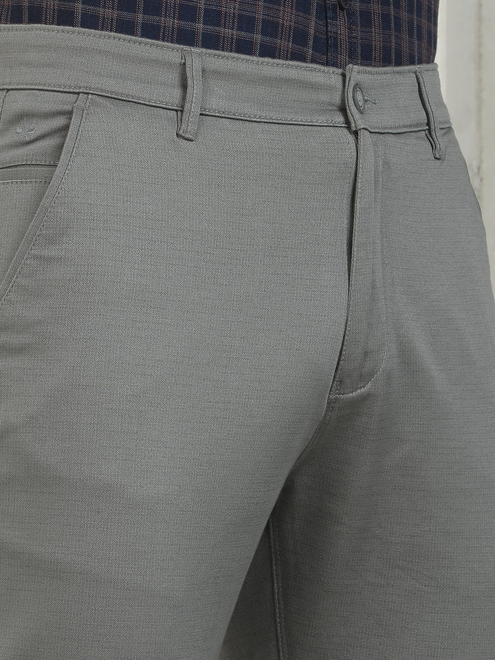 Urban Iron Grey Printed Trousers